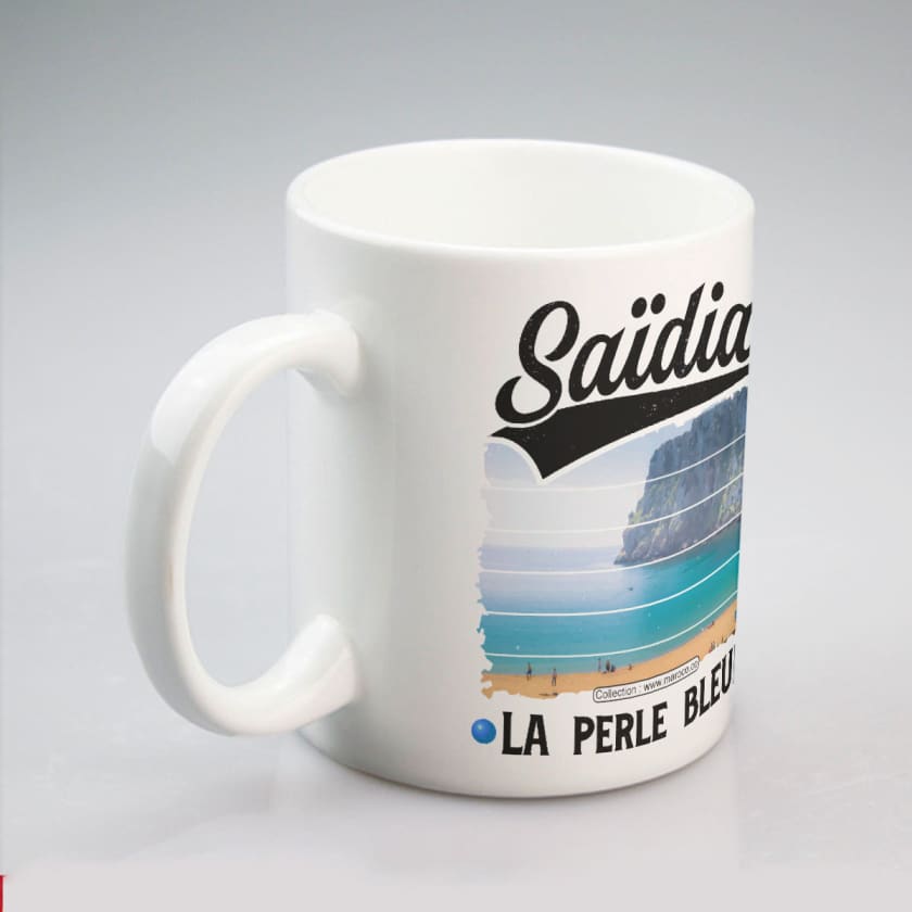 Mug saïdia ville maroc La perle bleu