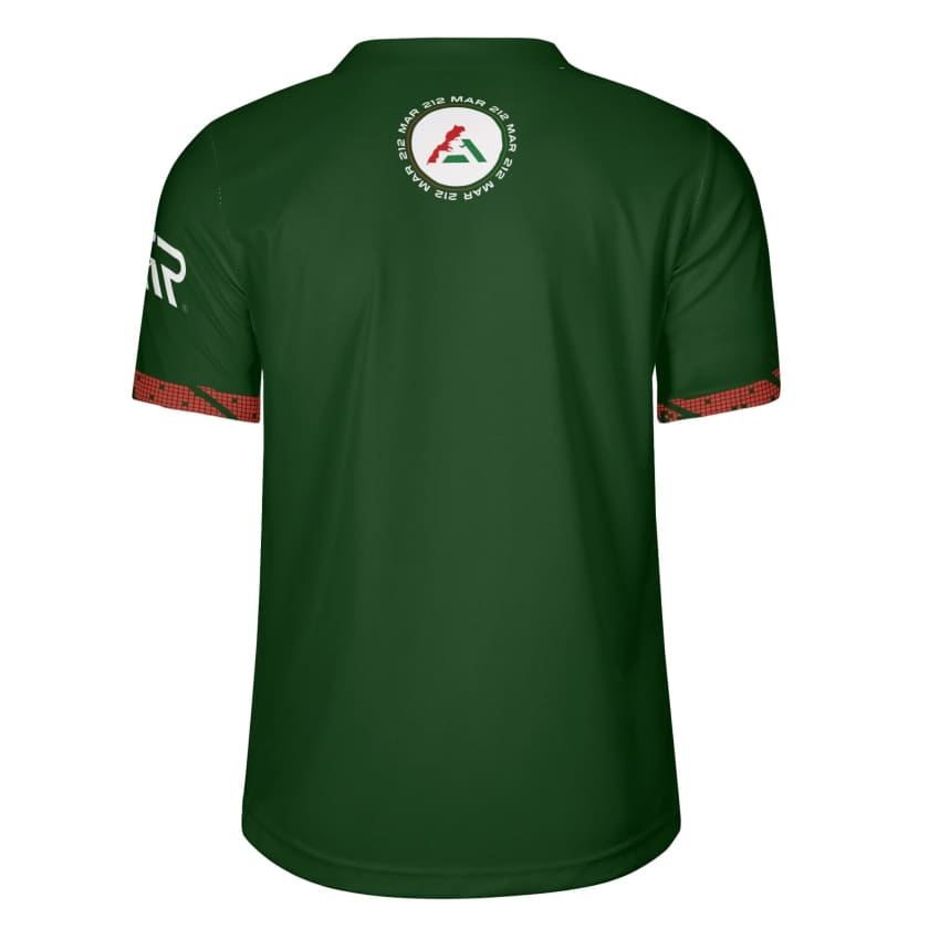 Nouveau maillot Maroc vert Almaghrib supporter