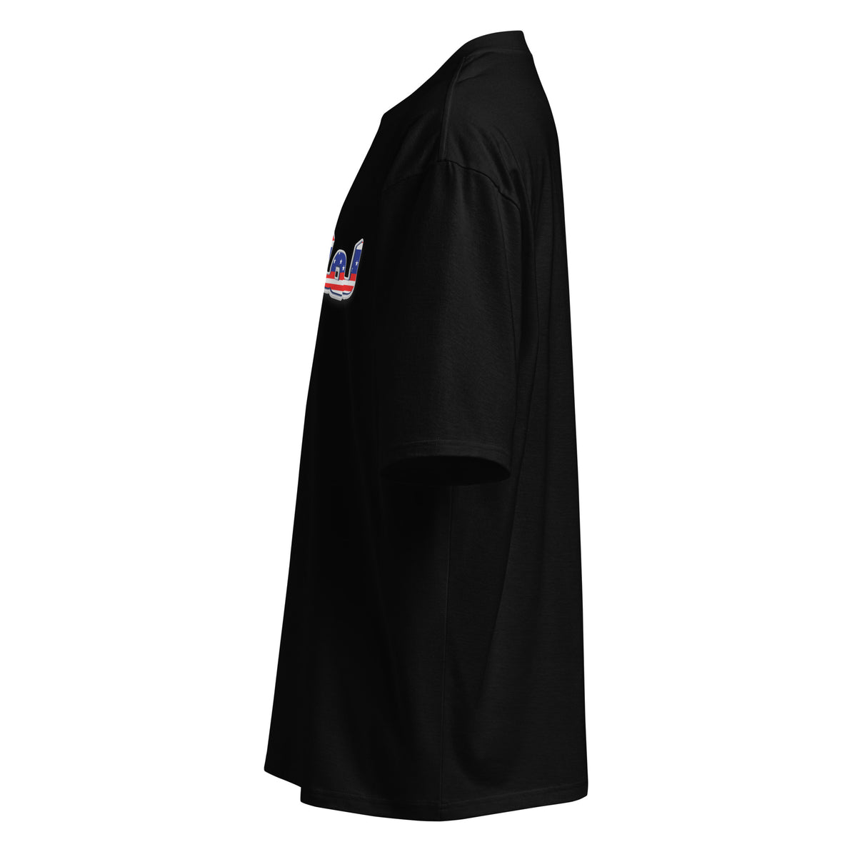 T-shirt Lmarikan oversize noir