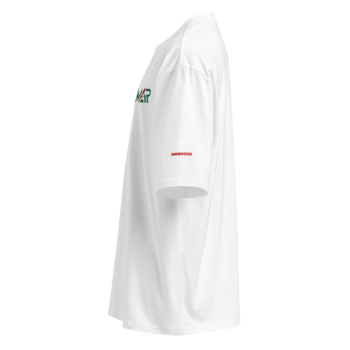 T-shirt MAR lourd oversized brodé