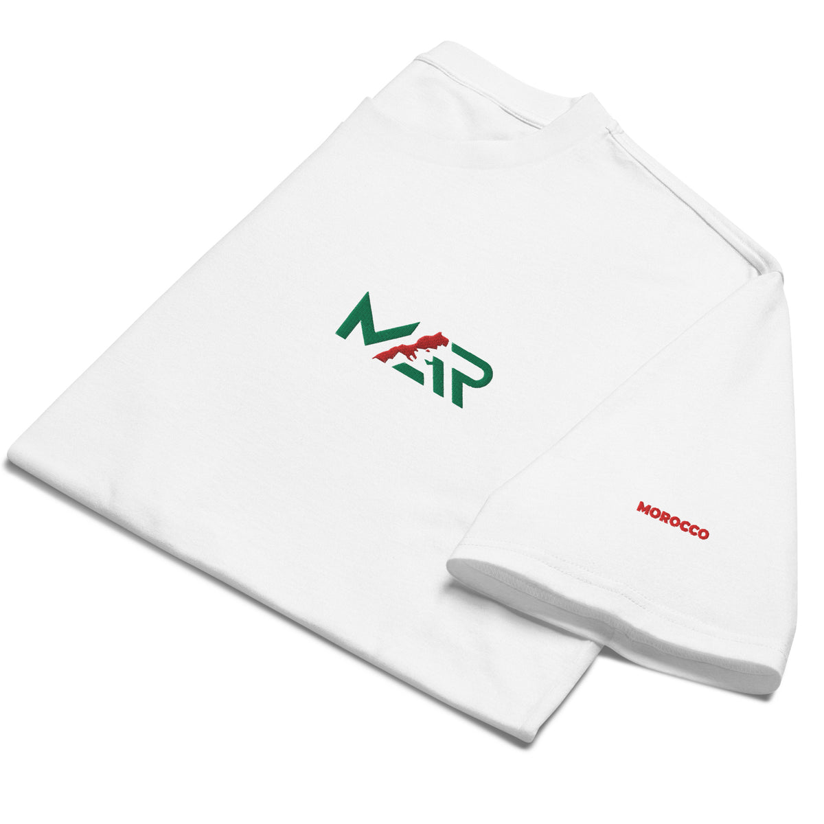 T-shirt MAR lourd oversized brodé