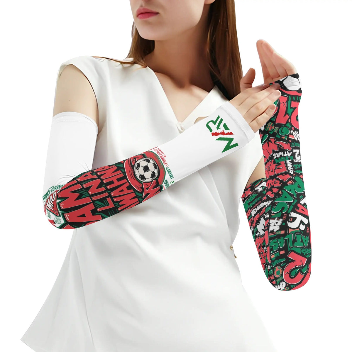 Paire de manchons de bras rafraîchissants MAR Supporter