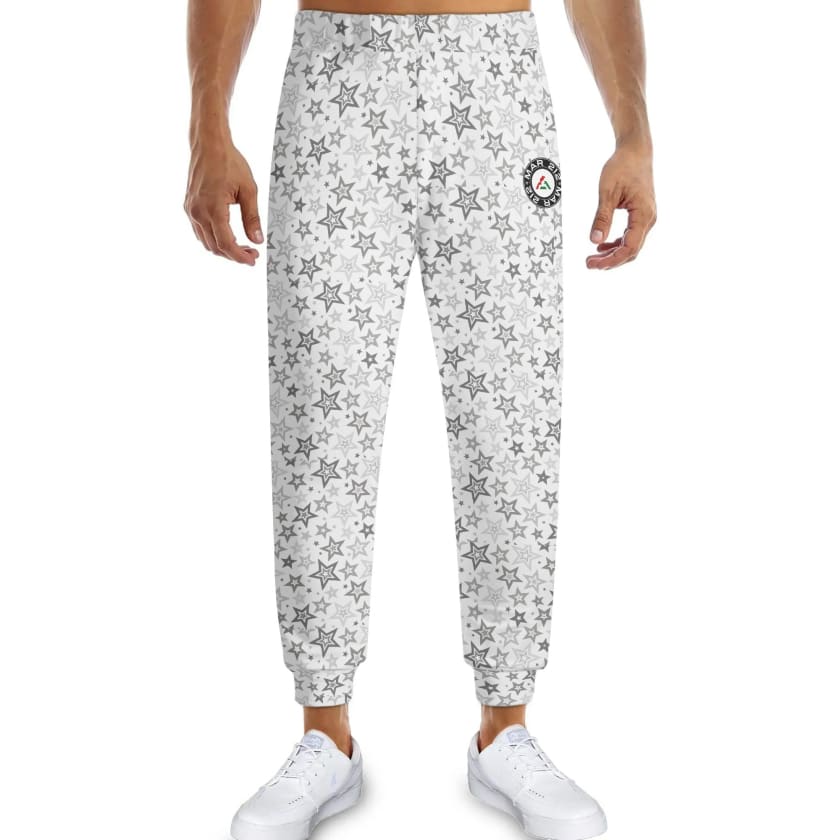 Pantalon de survêtement MAR étoiles gris