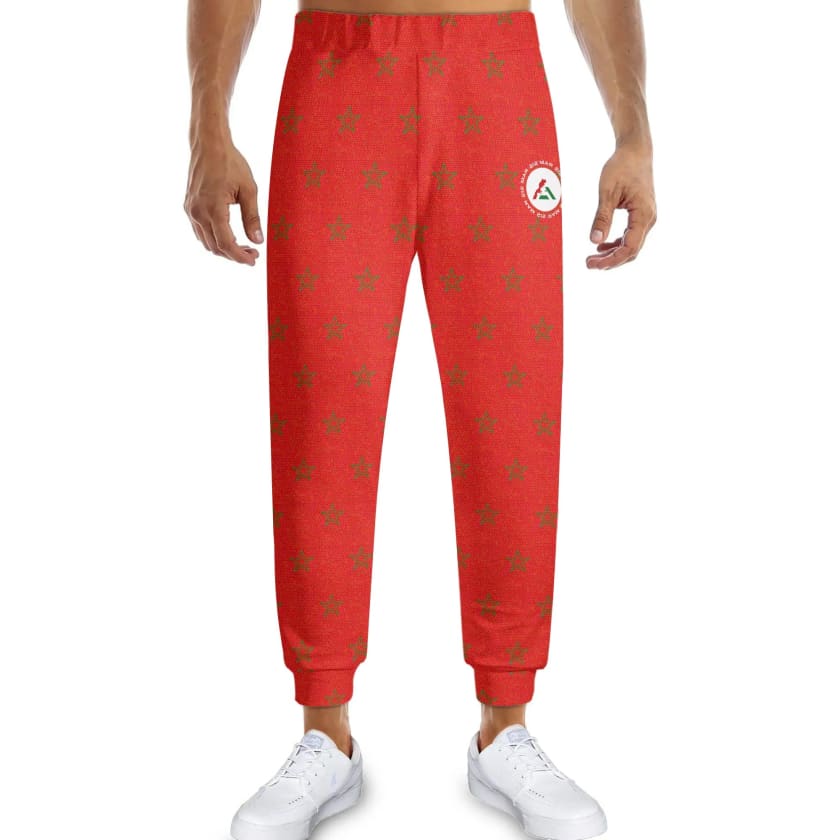 Pantalon de survêtement MOROCCO STAR Rouge Unisexe