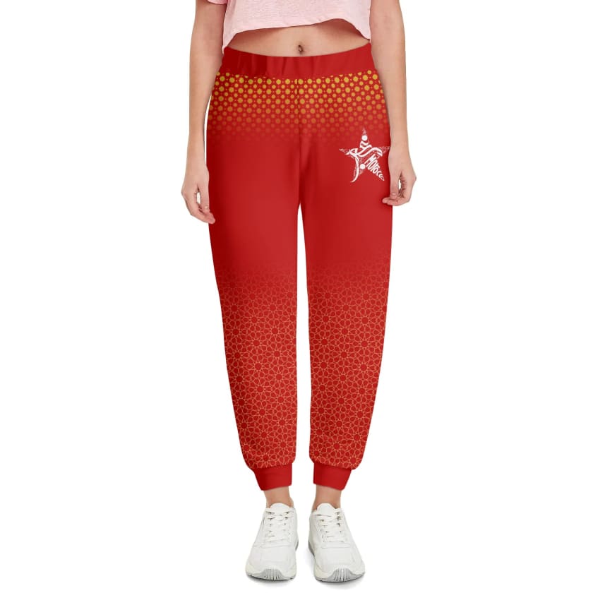 Pantalon de survêtement MOROCCO unisexe rouge
