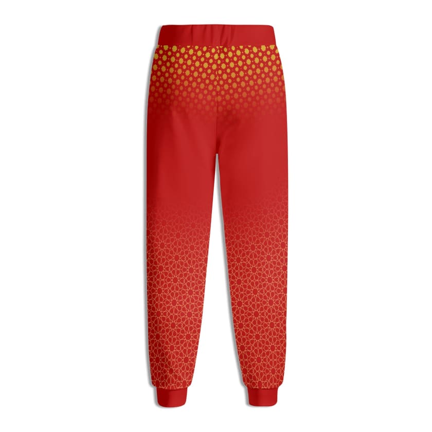 Pantalon de survêtement MOROCCO unisexe rouge