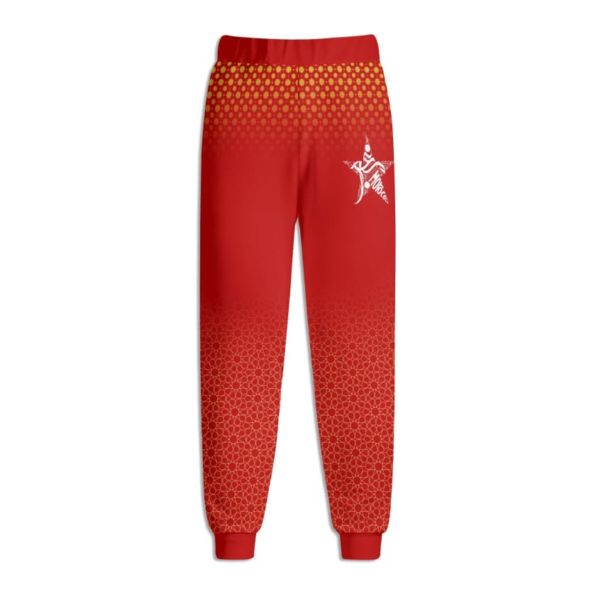 Pantalon de survêtement MOROCCO unisexe rouge