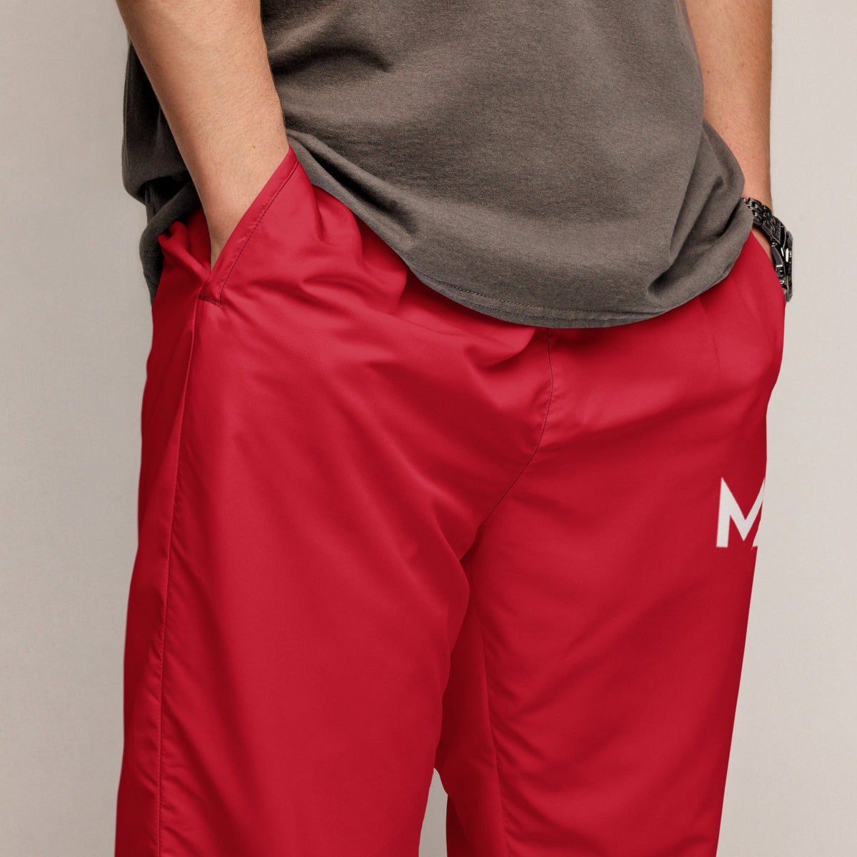 Pantalon de survêtement Rouge Collection MAR Mosaïque