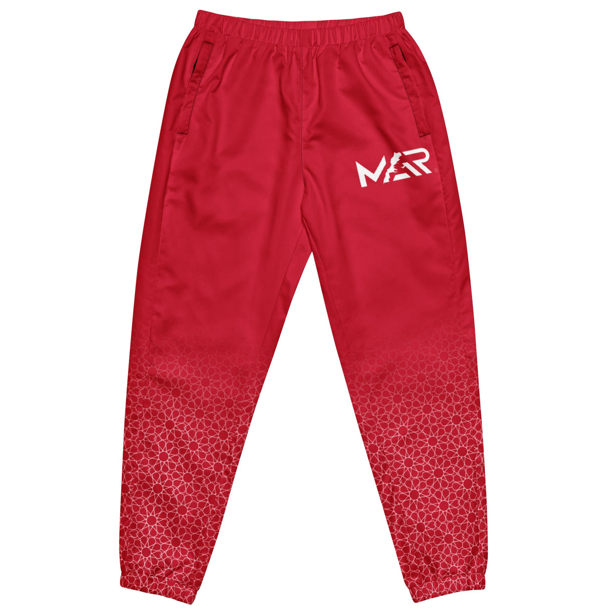 Pantalon de survêtement Rouge Collection MAR Mosaïque