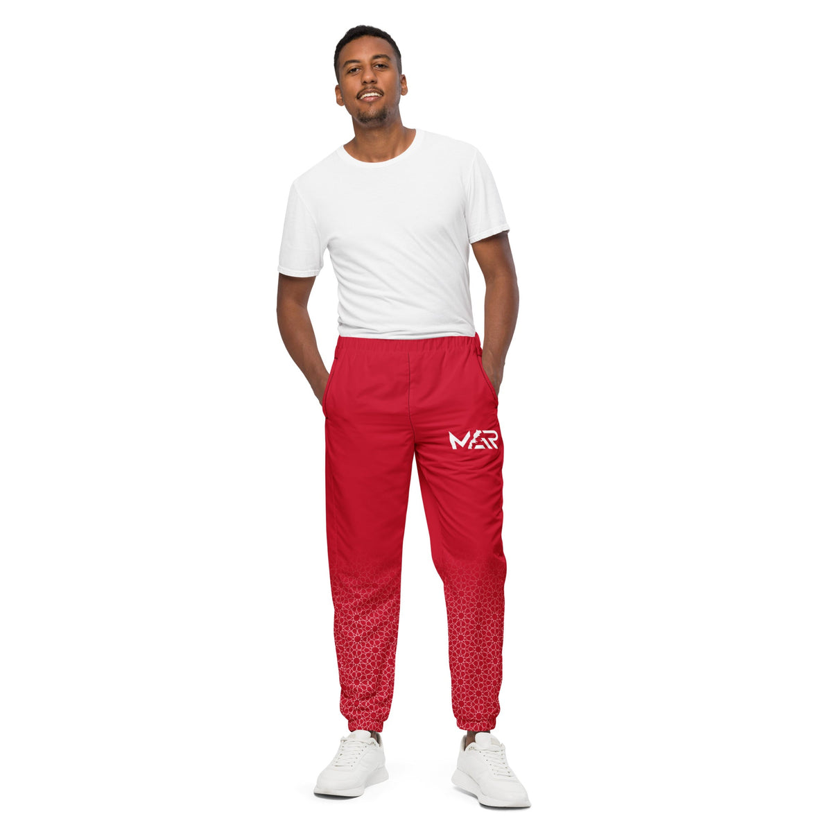 Pantalon de survêtement Rouge Collection MAR Mosaïque