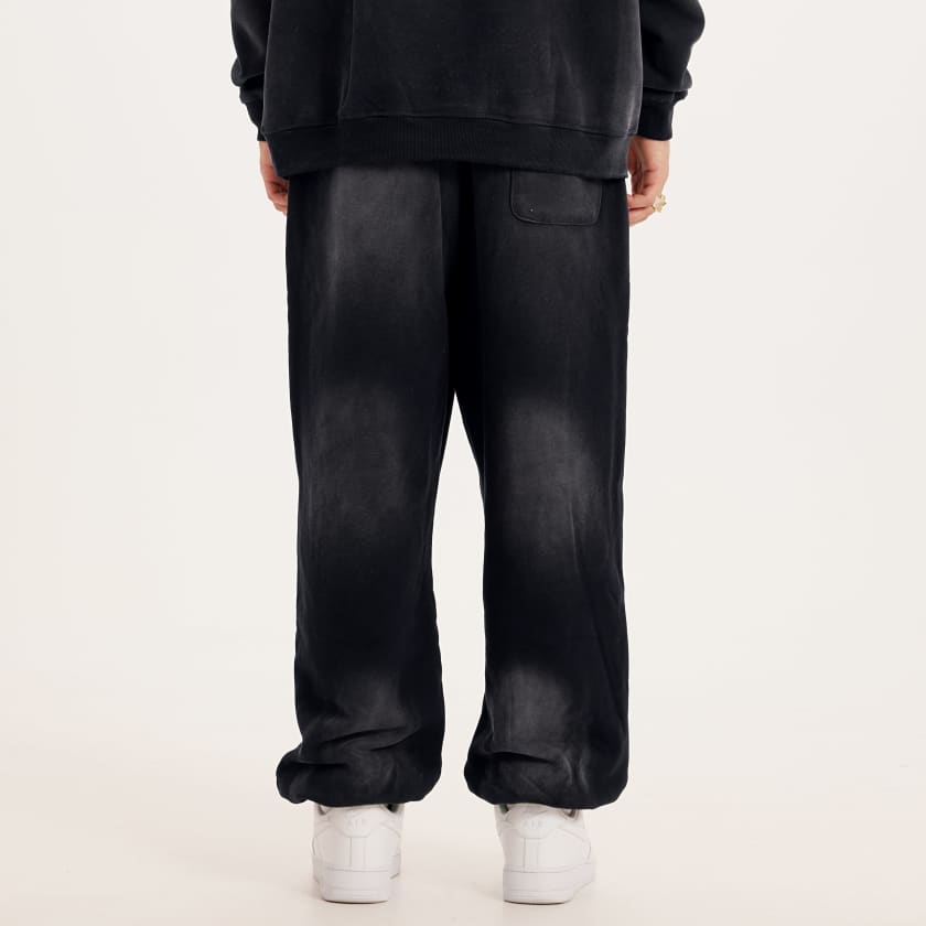 Pantalon MA Tamaghrabit calligraphie Arabe survêtement Noir