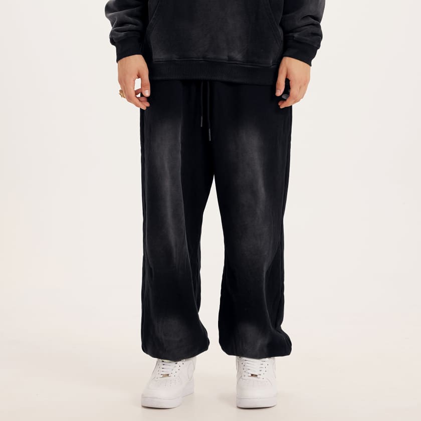 Pantalon MA Tamaghrabit calligraphie Arabe survêtement Noir