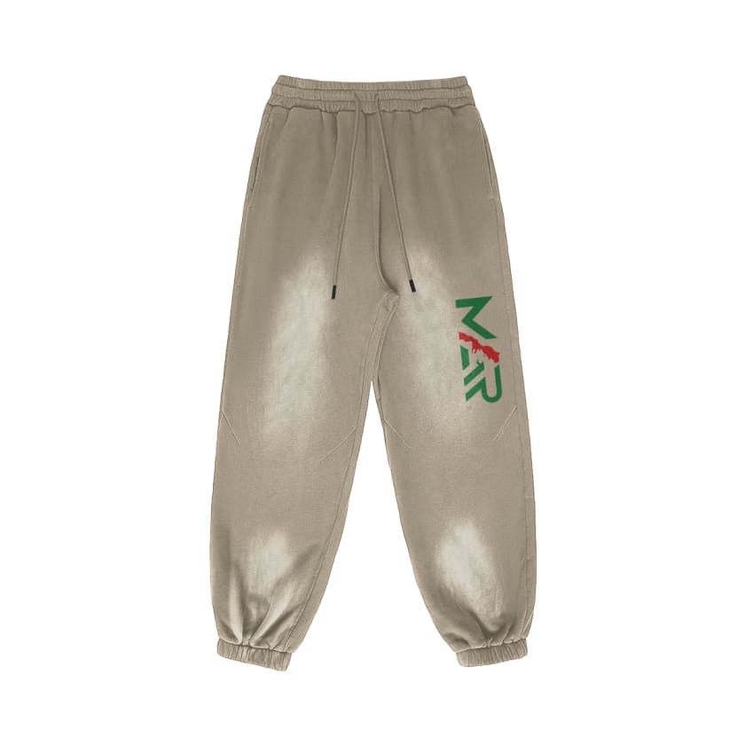 Pantalon MAR survêtement coupe ample style fumé délavé Urban