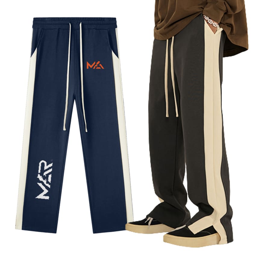 Pantalon Streetwear MAR unisexe coutures latérales
