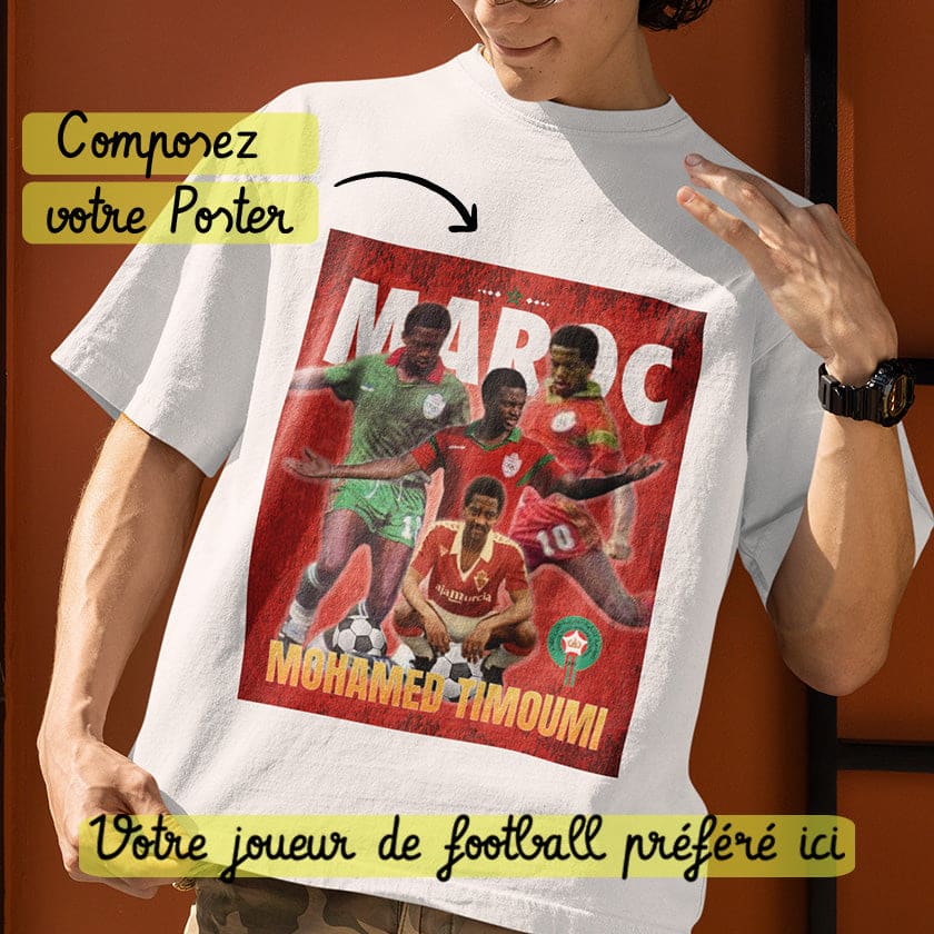 Personnalisez votre propre idée Bootleg joueur de Foot