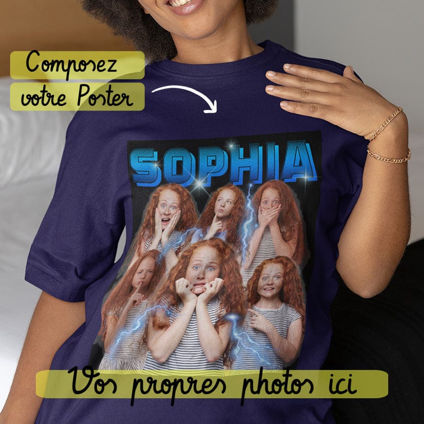 PERSONNALISEZ VOTRE PROPRE Idée Bootleg T-Shirt personnalisé