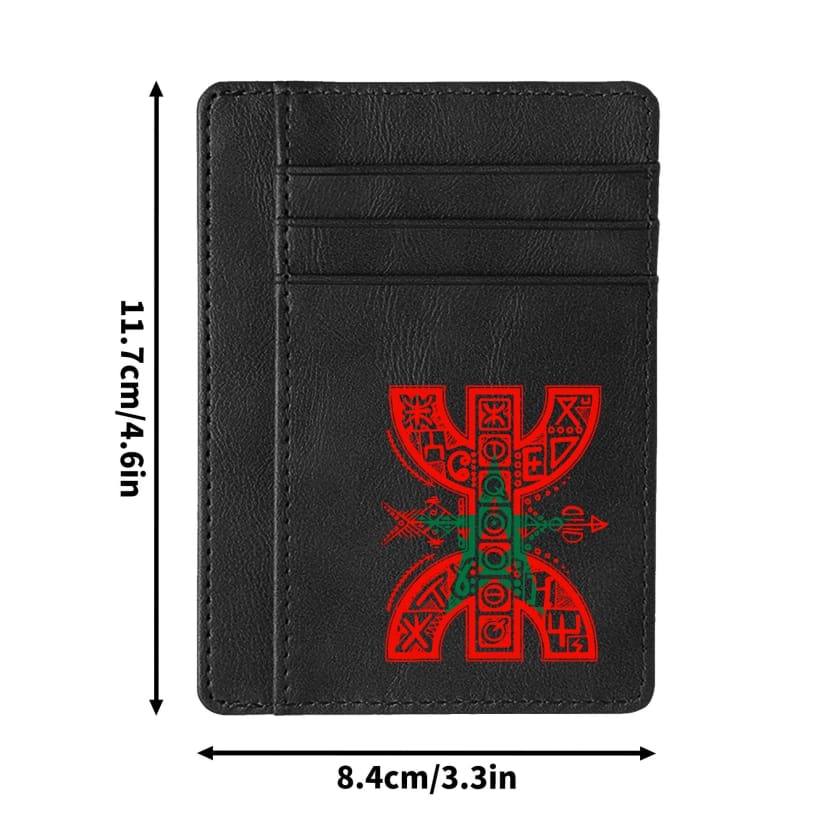 Pochette pour carte bancaire Amazigh design