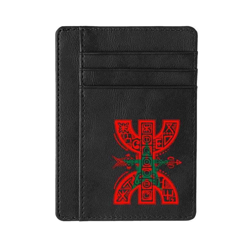 Pochette pour carte bancaire Amazigh design