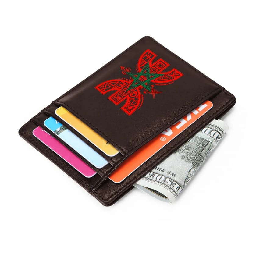 Pochette pour carte bancaire Amazigh design