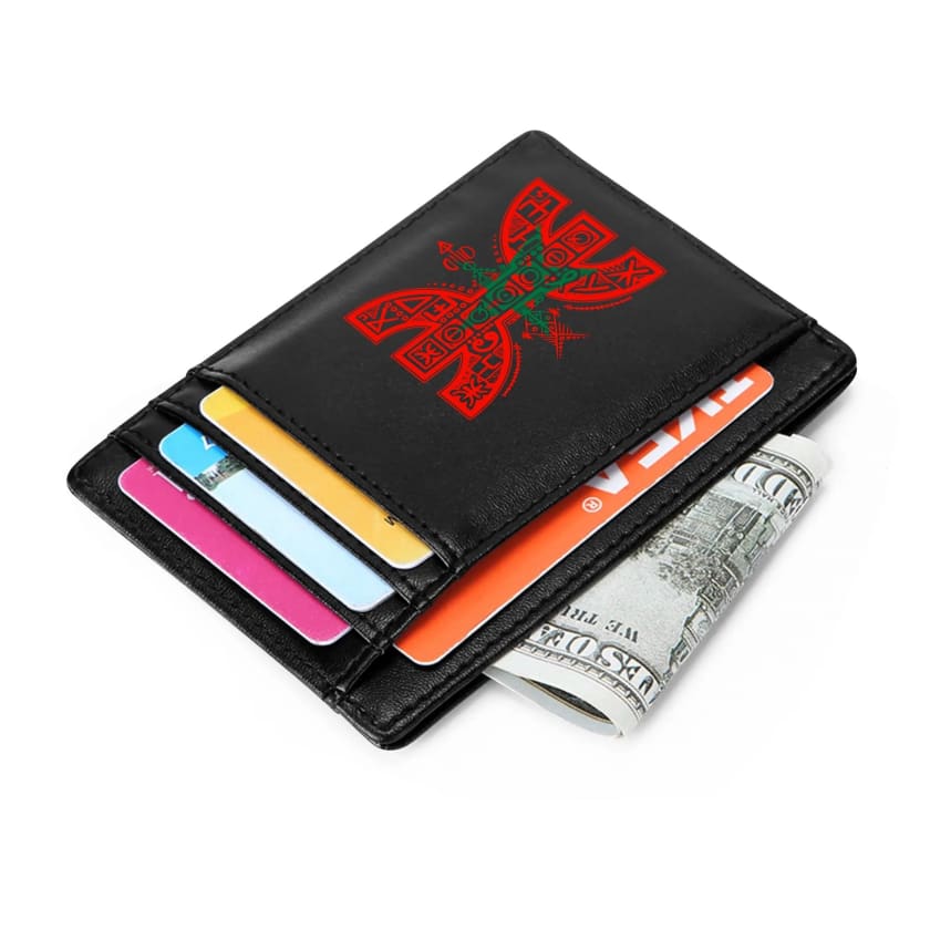 Pochette pour carte bancaire Amazigh design