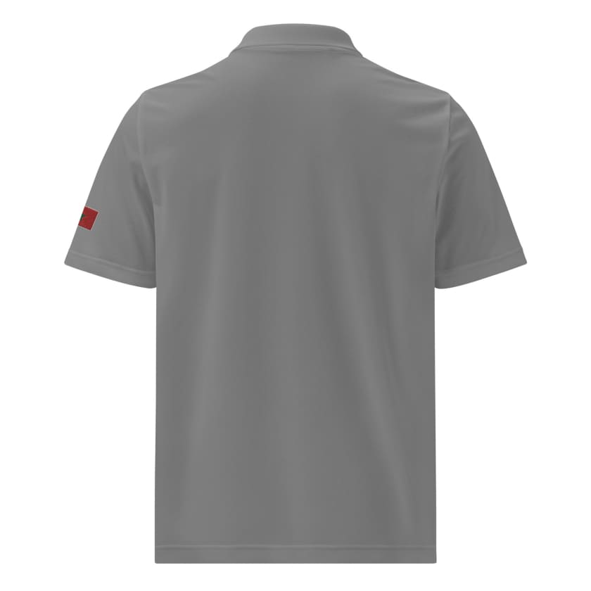 Polo Adidas Sport MAR brodé drapeau Maroc