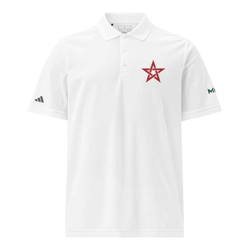 Polo Adidas Sport MAR étoile brodé unisexe