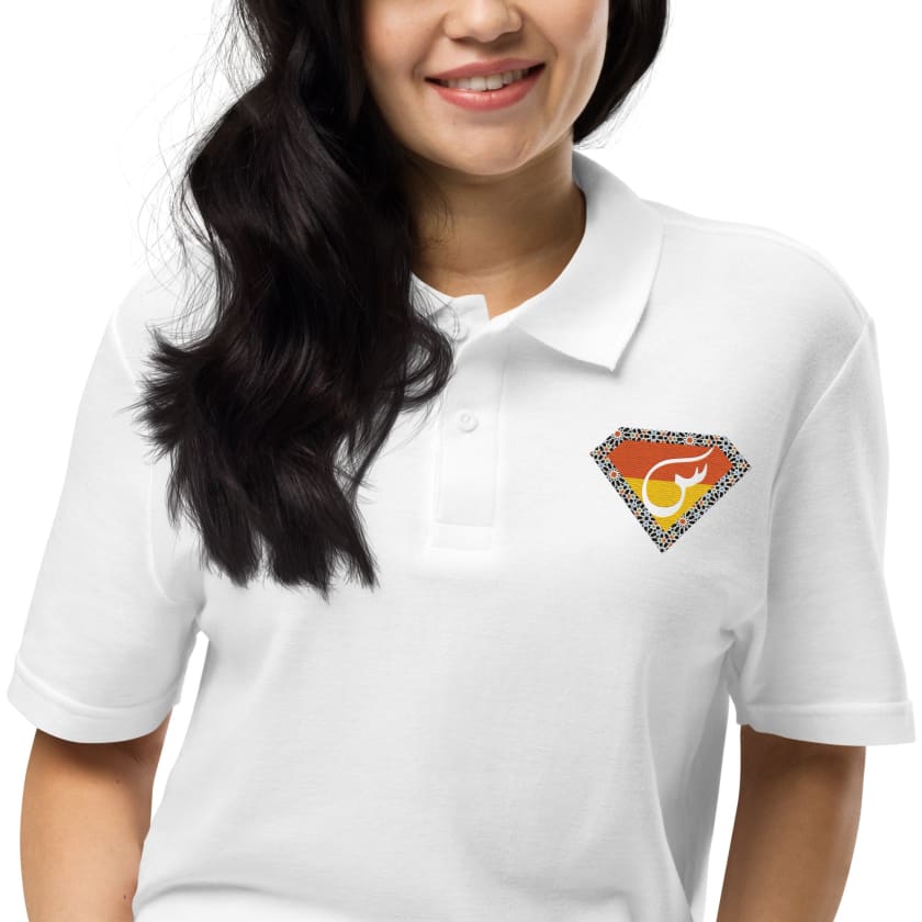 Polo Brodé Super-Héros Marocain unisexe