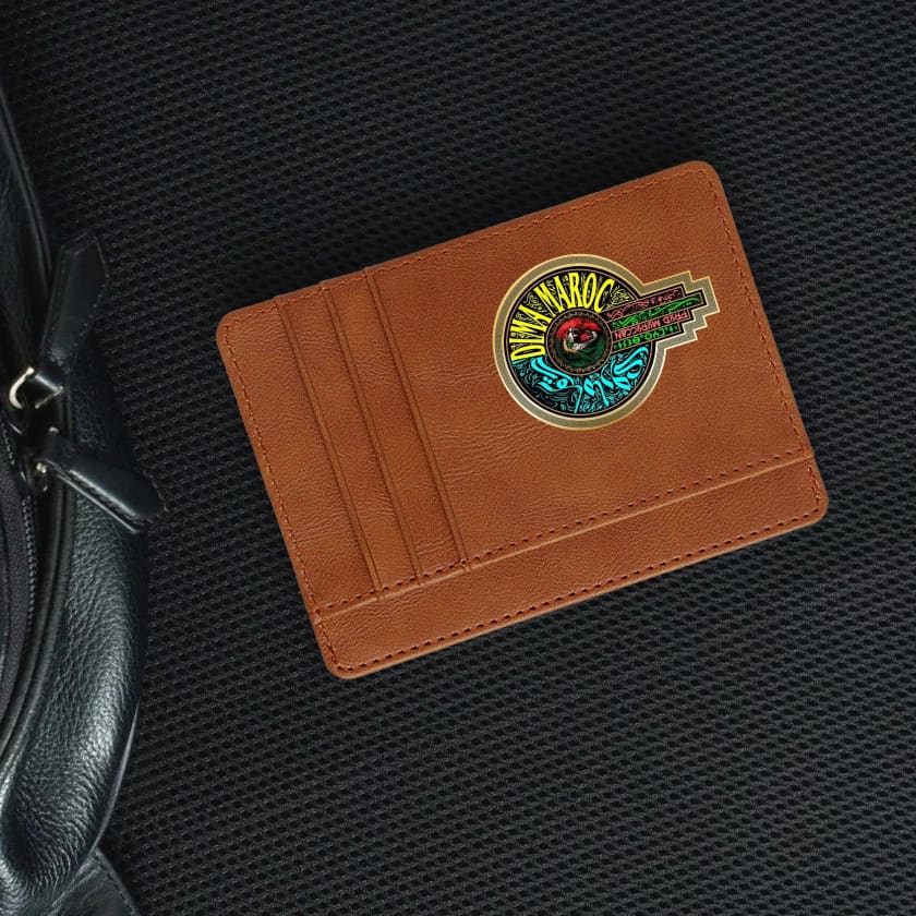 Porte carte de crédit DIMA MAROC en cuir