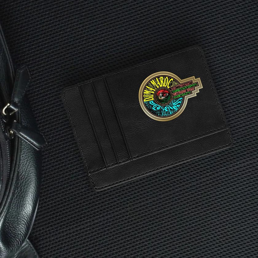 Porte carte de crédit DIMA MAROC en cuir