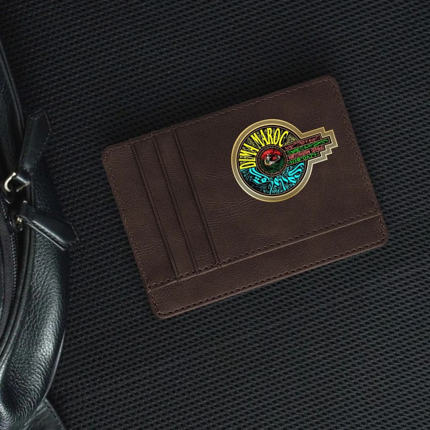 Porte carte de crédit DIMA MAROC en cuir