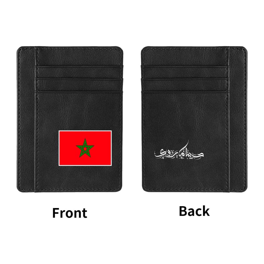 Porte cartes Drapeau Maroc