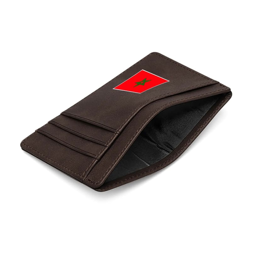 Porte cartes Drapeau Maroc