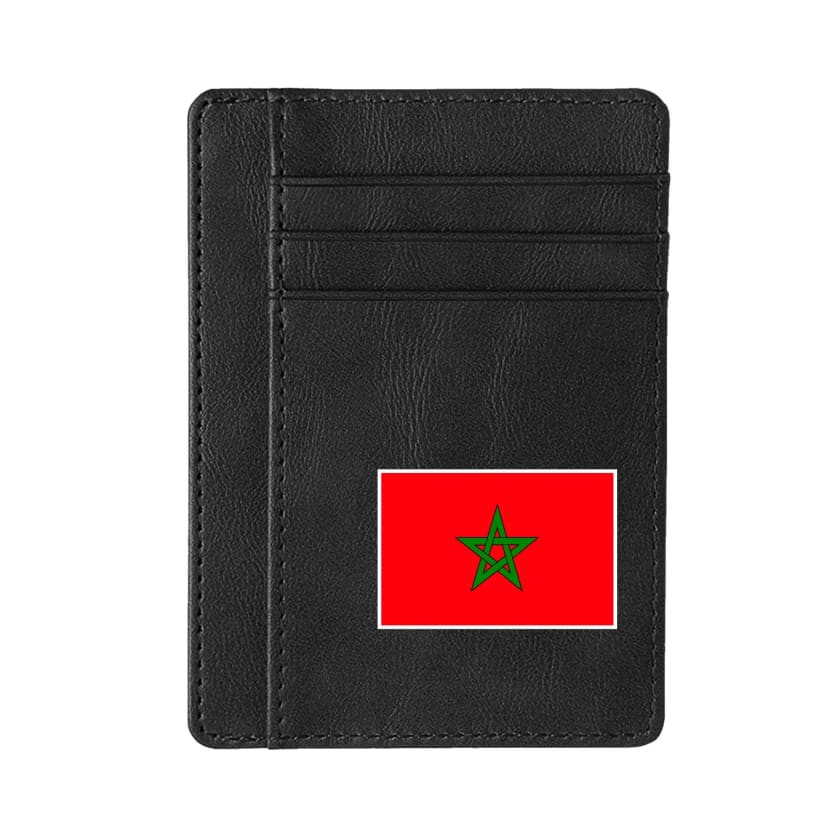 Porte cartes Drapeau Maroc