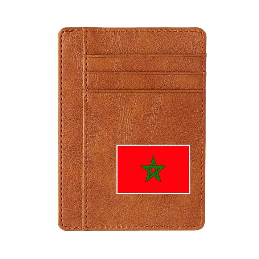 Porte cartes Drapeau Maroc