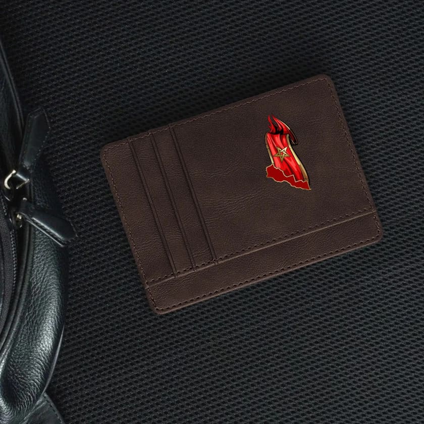 Porte monnaie cuir Almaghrib