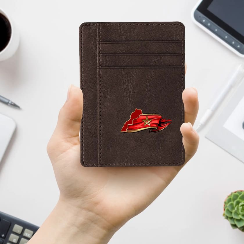 Porte monnaie cuir Almaghrib