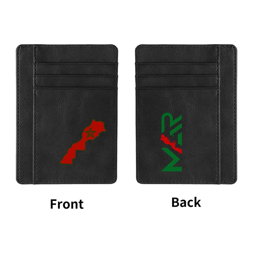 Portefeuille MAR en cuir à blocage pour cartes