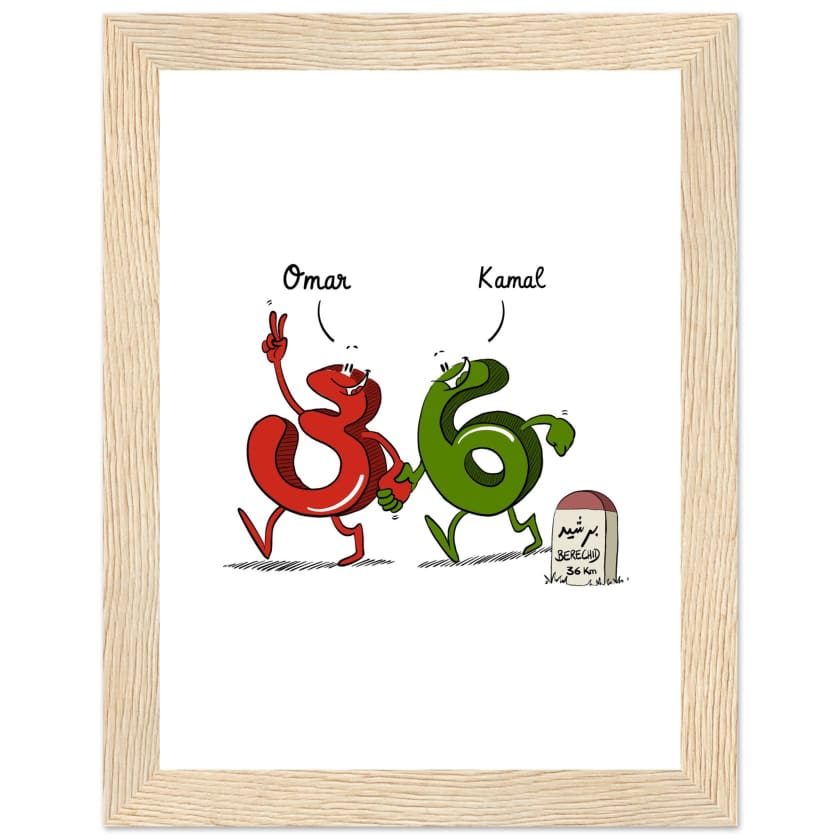 Poster personnalisé avec le prénom des amoureux ou des amis