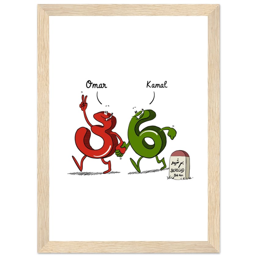 Poster personnalisé avec le prénom des amoureux ou des amis