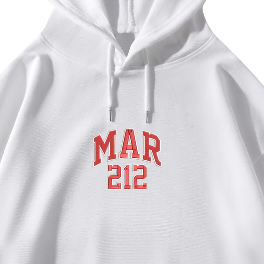 Pull à capuche MAR212 brodé