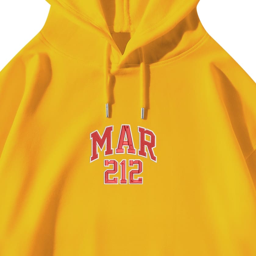 Pull à capuche MAR212 brodé