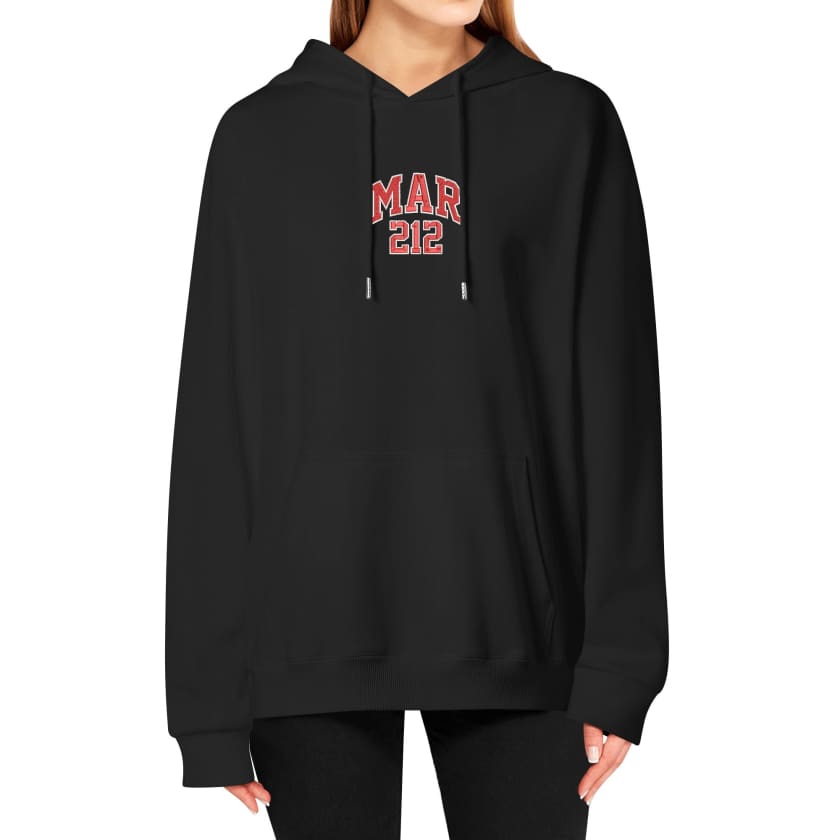 Pull à capuche MAR212 brodé