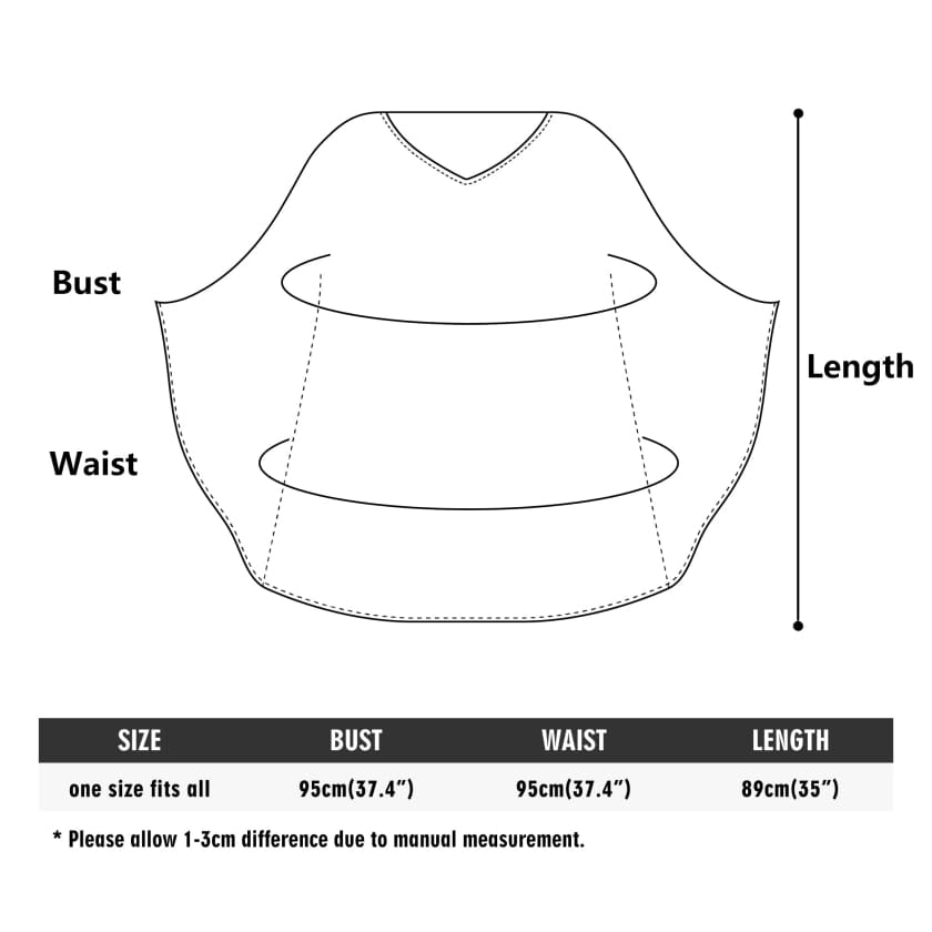 Robe ample col V taille supérieure MARGOLD