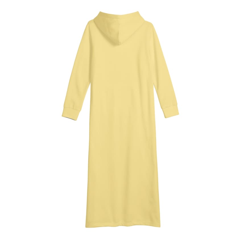 Robe longue Jaune à capuche étoile du Maroc