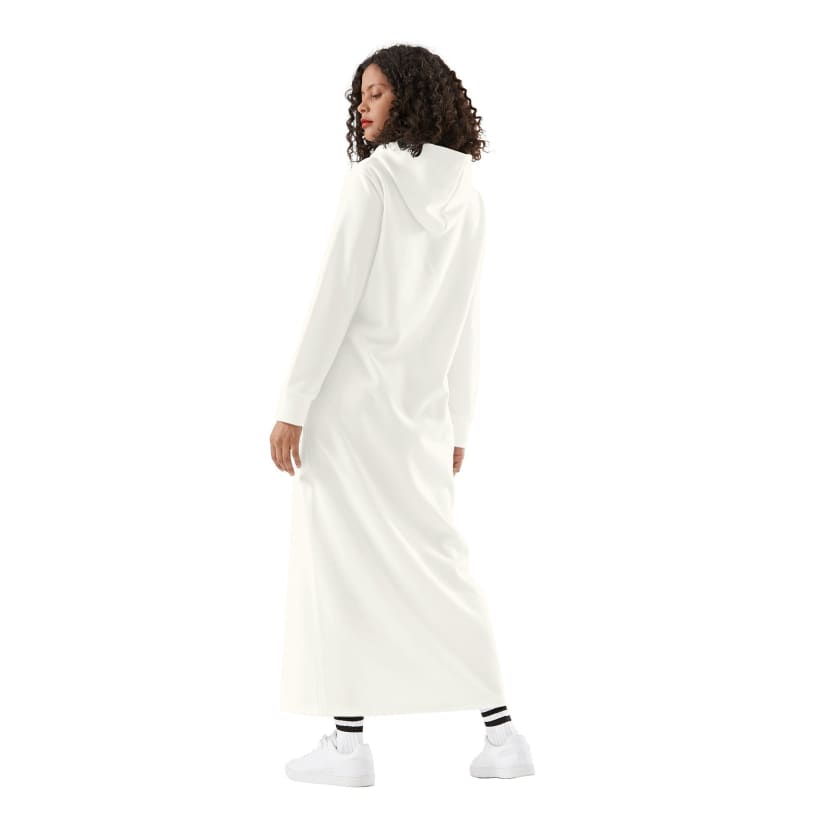 Robe longue MA à capuche Motif Zellige pour femmes