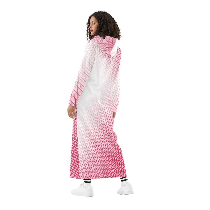 Robe longue MAR212 rose