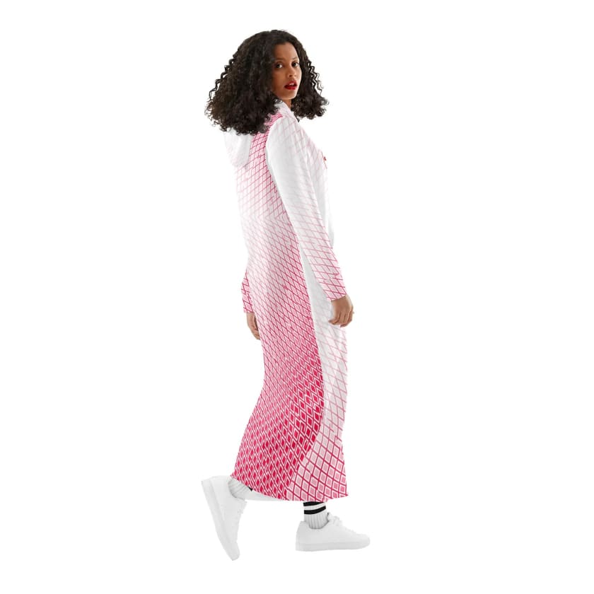 Robe longue MAR212 rose