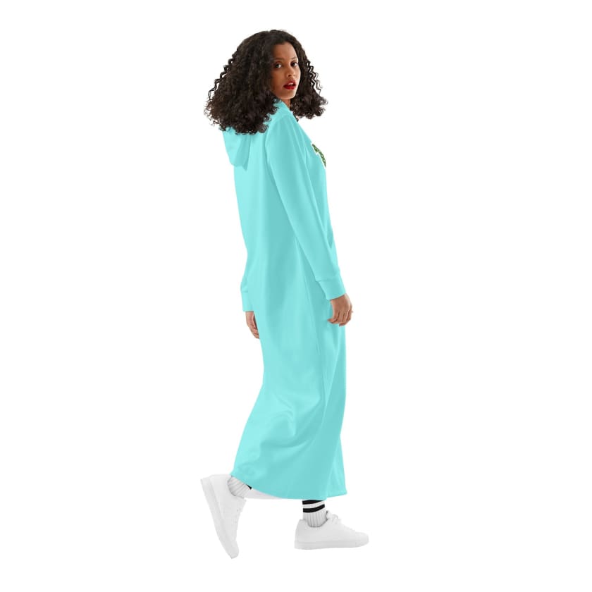 Robe longue Mer du sud à capuche M zellige