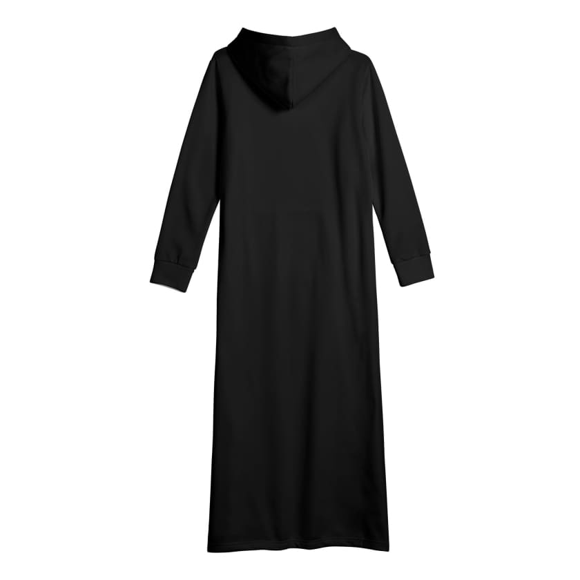 Robe longue Noir à capuche MAROC 212