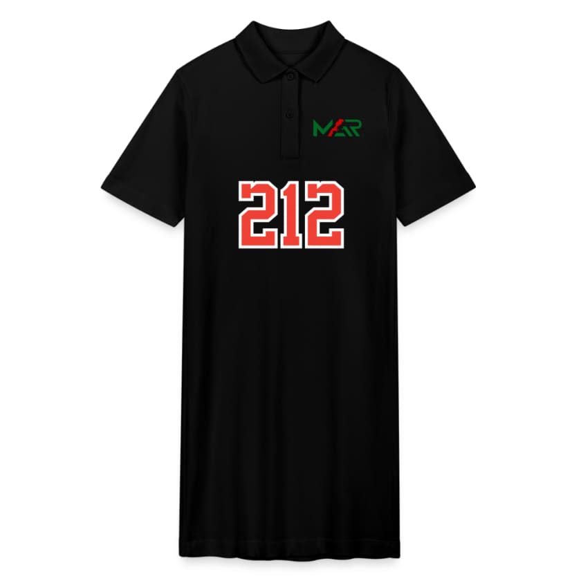 Robe polo 212 - noir